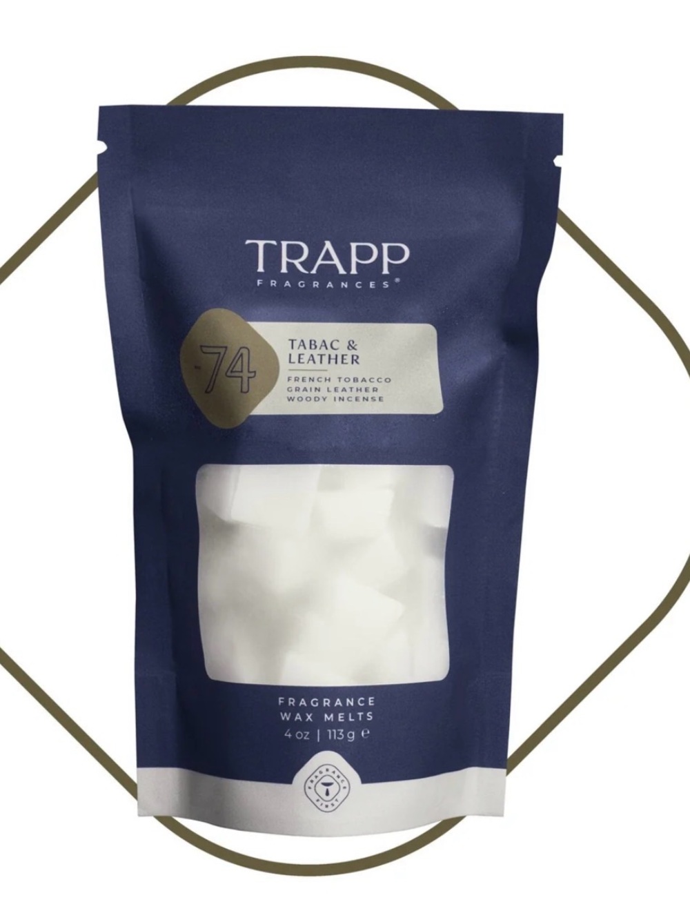 Trapp Fragrances No. 74 Tabac & Leather Wax Melts - 4oz Bag